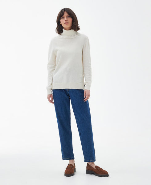Dolcevita Donna misto lana Pendle Nero Barbour- Francavilla Moda
